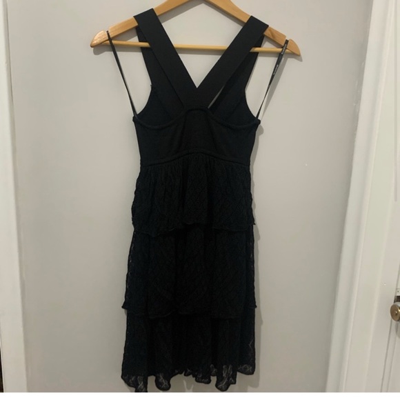 Bebe Mini Black Dress - Picture 2 of 4